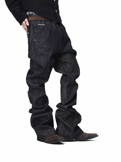 Raw Denim Bootcut Stacking Jeans【s0000018204】