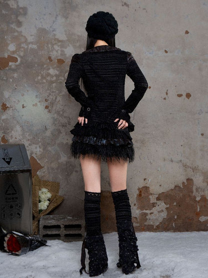 Hairy Cake Short Skirt [S0000010499]