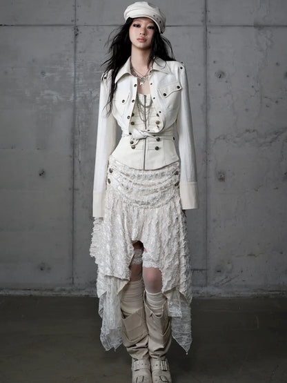 Asymmetrical Halter Neckline Dress【s0000013942】