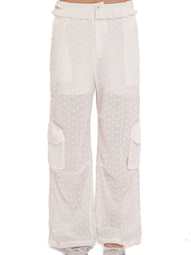 Cotton Jacquard Textured Cool Pants【s0000013459】