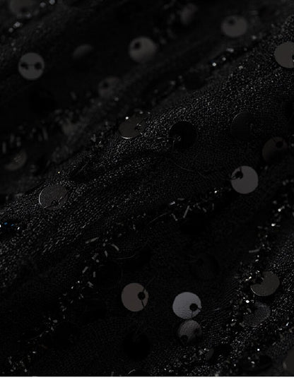 Vintage Court Punk Sequin Dress【s0000017858】