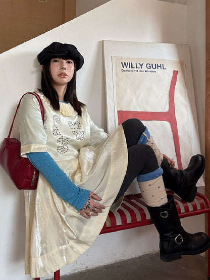 Copper Sheet Hot Diamond Dress【s0000015852】