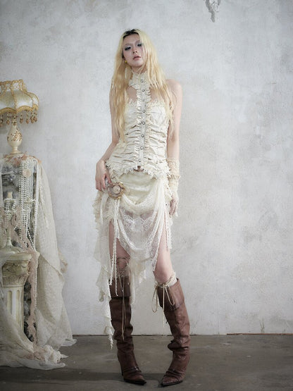 Vintage Court Baroque Mermaid Skirt【s0000017990】