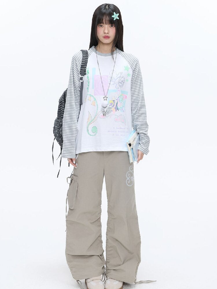 Vine Shirring Pleats Cargo Pants【s0000016376】