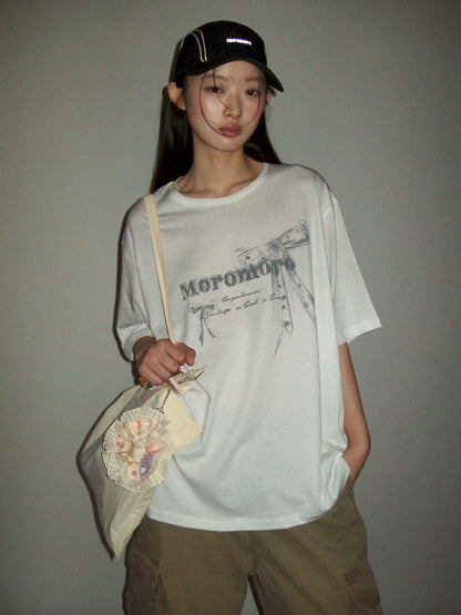 Loose Casual Short Sleeve Tops【s0000012503】