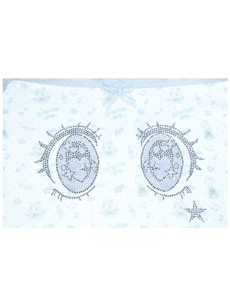 Playful Cartoon Eye Lace Camisole【s0000017475】
