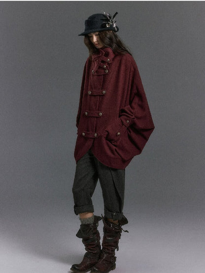 Knightly Napoleon Wool Coat【s0000019237】