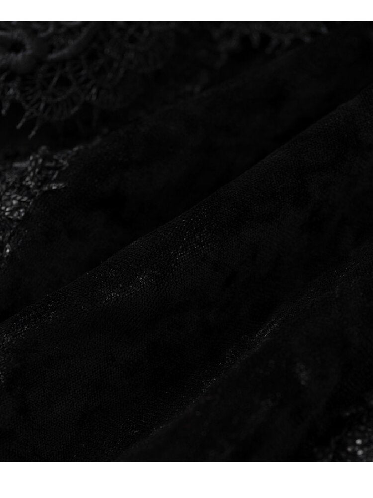 Romantic Velvet Drawstring Slip Dress【s0000016982】