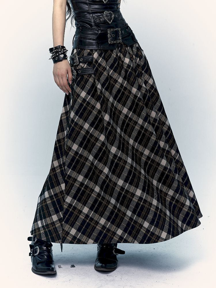 Long A-line Skirt【s0000011435】