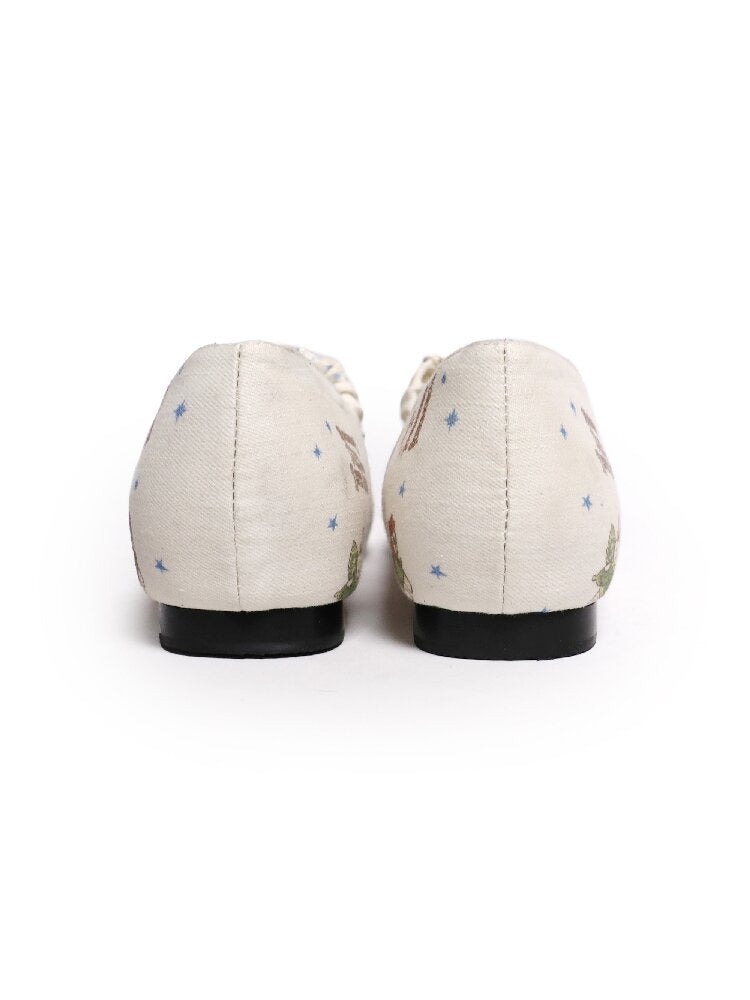 Bunny Adventure Print Ballet Shoe【s0000016128】