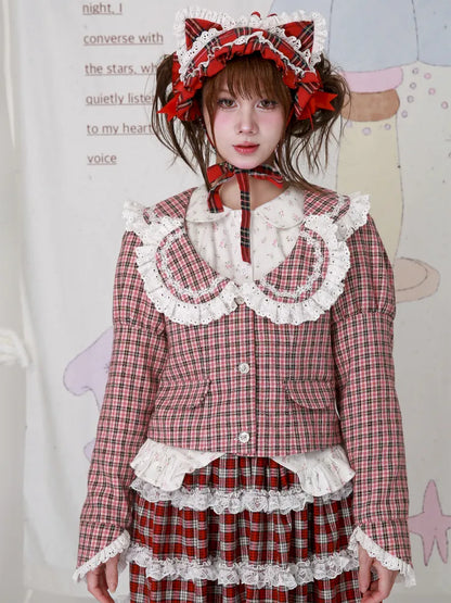 Old-fashioned Lolita cute girl niche top【s0000014103】