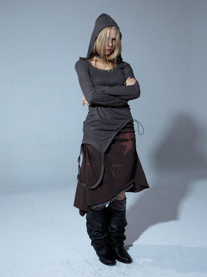 Long Sleeve Multi Bottom T-Shirt【s0000011276】