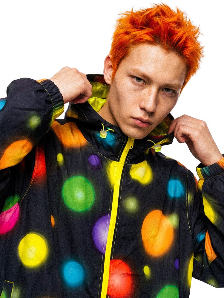 Teflon Retro Polka Dot Jacket【s0000017849】