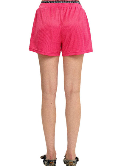 Fake Two-Piece Mesh Shorts Pants【s0000017421】