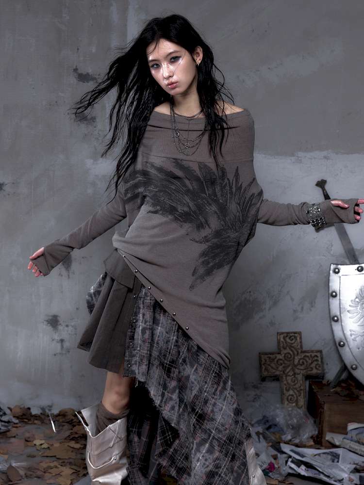 Long-Sleeve Knit Base Layer Top【s0000014466】