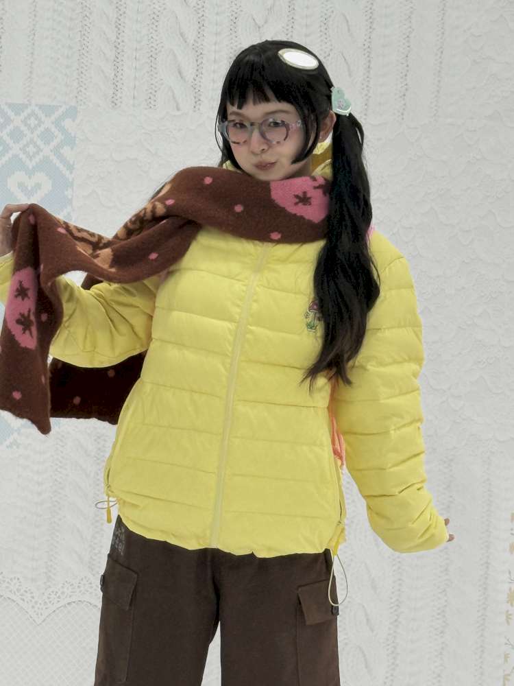Yellow Pork Rib Warm Down Jacket【s0000015043】