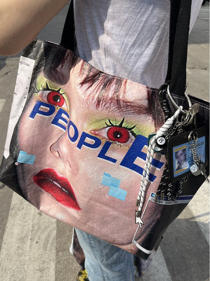 Dupont Paper Y2K Large Tote Bag【s0000016283】