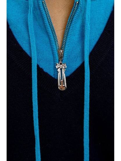 Handmade Patch Leaky Needle Sweater【s0000016119】
