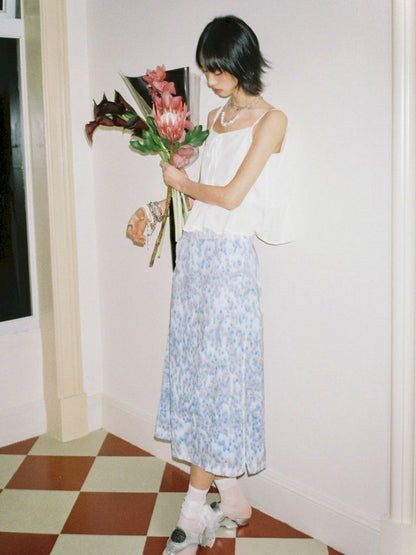 Pure white strapless tops【s0000012956】