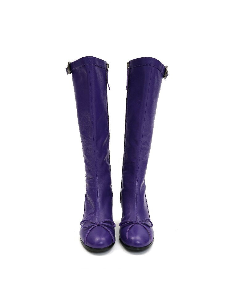Sheepskin Ballet Stiletto Boots【s0000016129】