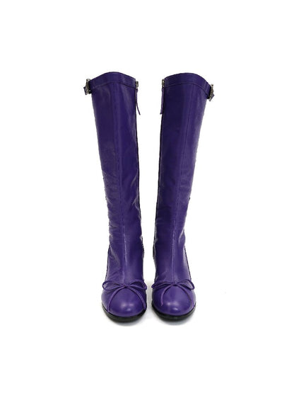 Sheepskin Ballet Stiletto Boots【s0000016129】