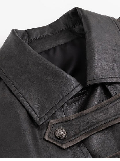 Vintage Belt Cavalry Cape Jacket【s0000018520】