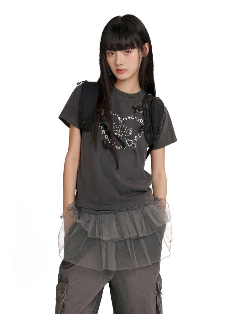 Breathable Short-sleeved T-shirt【s0000012539】