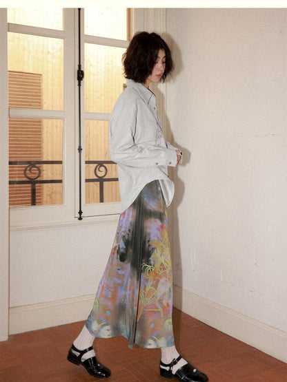 Dance Of Dawn Lily Orchid Skirt【s0000015454】