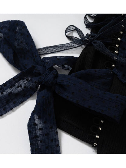 Y2k Retro Asymmetrical Strap T-Shirt【s0000017237】