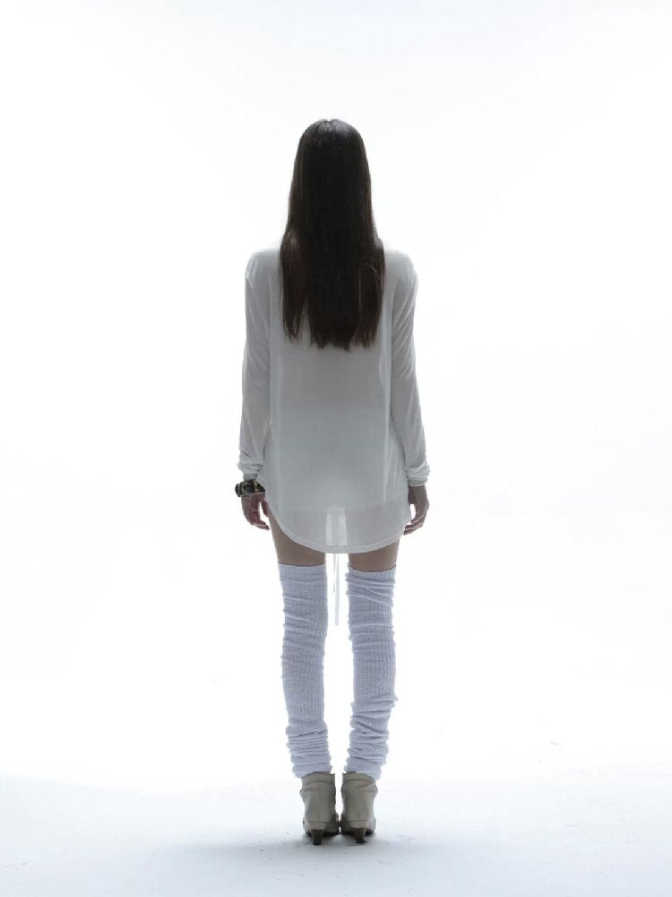 Knight Print Irregular T-Shirt【s0000016574】