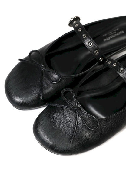 Carved Single Buckle Ballet Shoes【s0000013438】