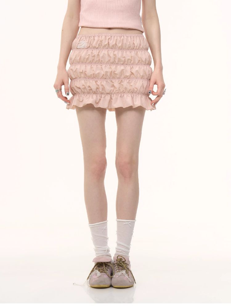 Multi-layer Cakes Package Hip Half-body Skirt【s0000012267】