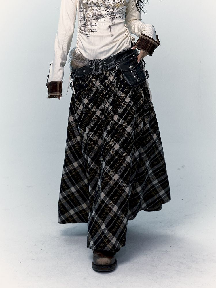 Long A-line Skirt【s0000011435】