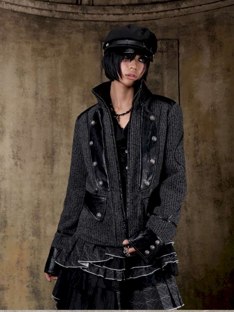 Knightly Punk Vintage Jacket Top【s0000015090】