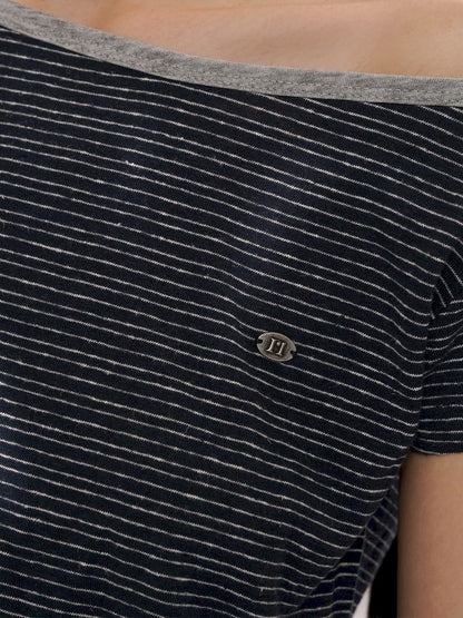 Drawstring Short Sleeve T-Shirt【s0000012496】