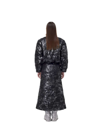 Silver Electric Moon Zipper Jacket【s0000015136】