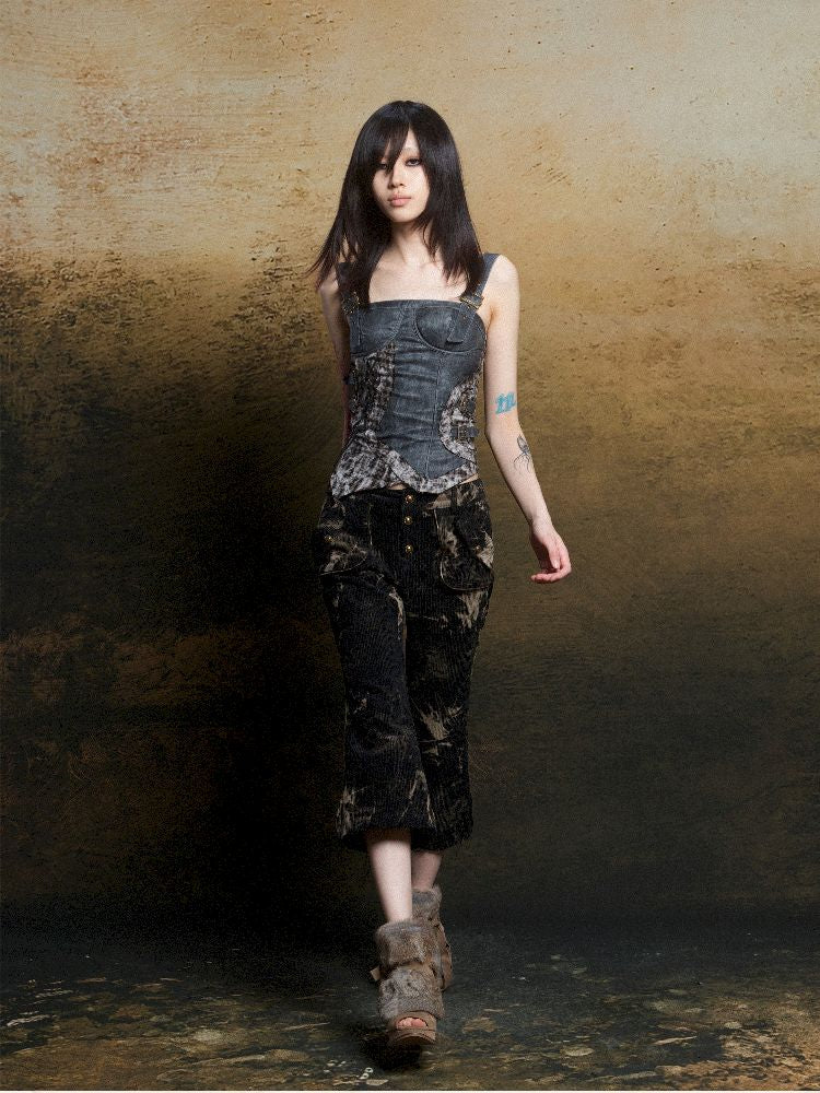 Tie-Dye Micro Low Waist Pants【s0000011817】