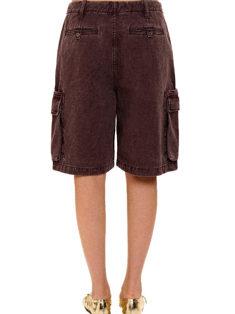Vintage Distressed Utility Pants【s0000017435】