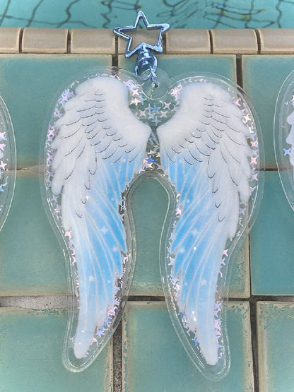 Angel Wing Sequin Inflatable Charm【s0000017482】