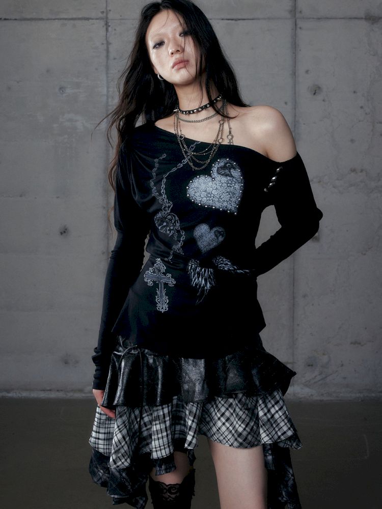 Long Sleeve Knit Bottom Shirt【s0000013465】