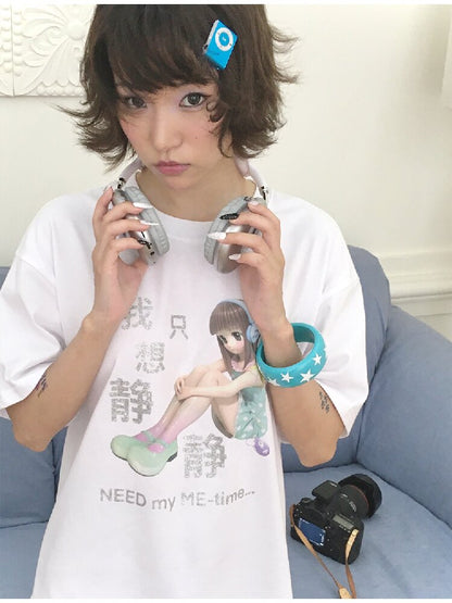 Sparkling Print Short Sleeve Tee【s0000017130】