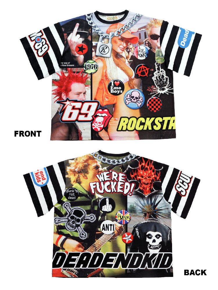 Punk Rock Band Subculture T-shirt【s0000015892】