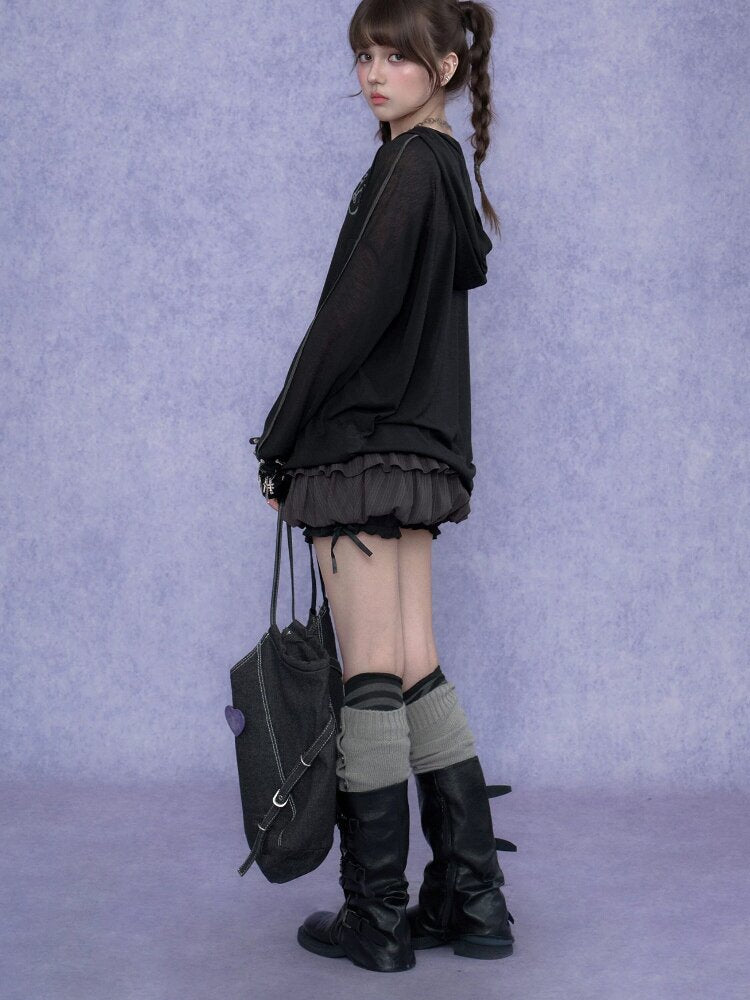 Souffle Double Waist Skirt Pants【s0000017866】