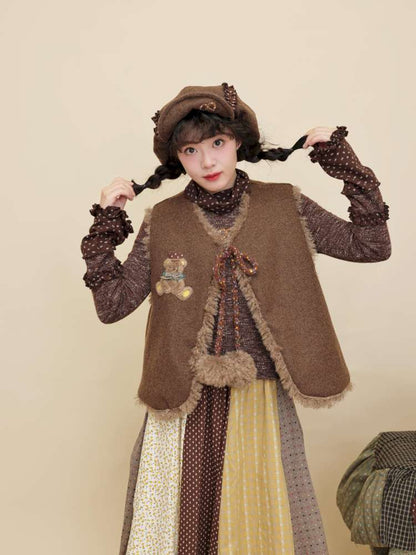 Vintage Girly Blend Wool Lace Octagon【s0000014846】