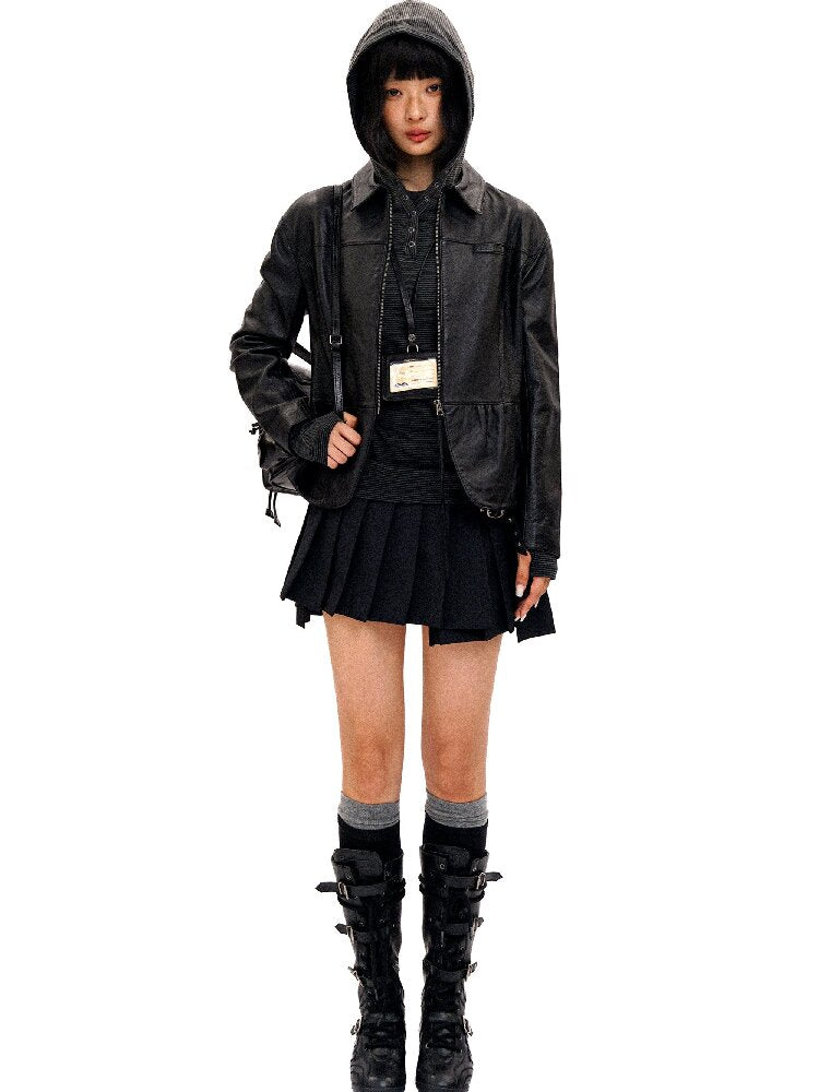Irregular Star Studded Pleated Skirt【s0000016415】