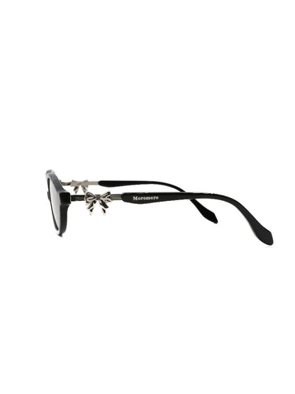 Metal Bow Round Glasses【s0000017439】