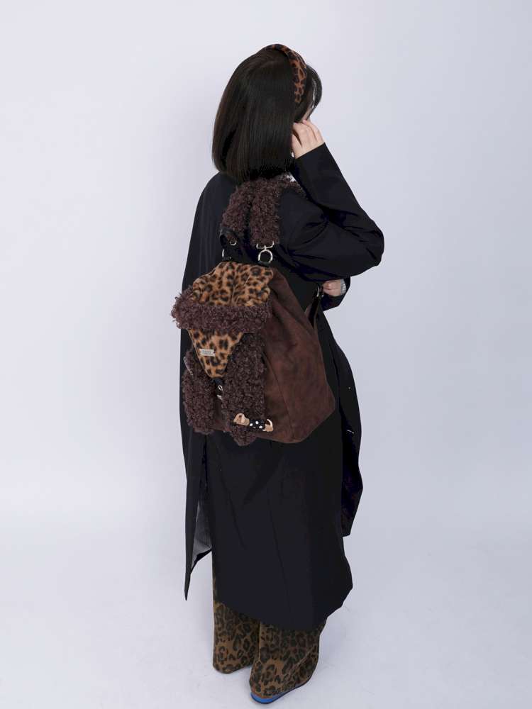 Rabbit Ears Cute Fur Crossbody School Bag【s0000014619】