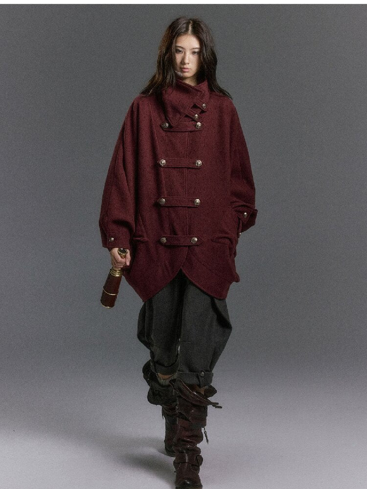 Knightly Napoleon Wool Coat【s0000019237】