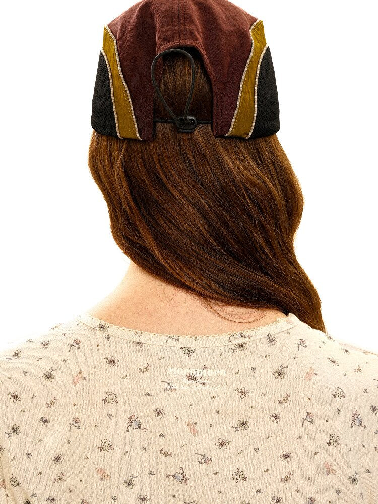 Multi-Fabric Patchwork Sports Cap【s0000017917】