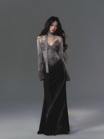 Gray VIBE Dress [S0000010025]